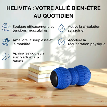 Masseur vibrant - Soulagez vos douleurs (pieds, jambes, dos, épaules, etc)