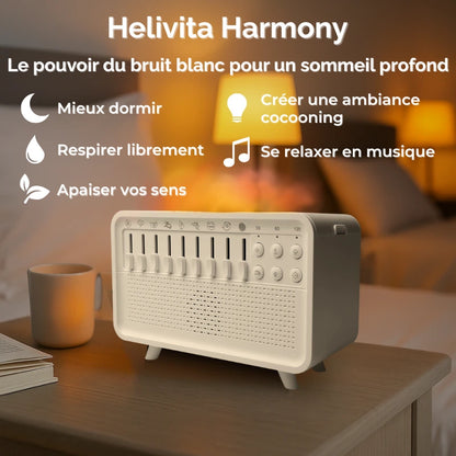 Helivita Harmony – Le Pouvoir Apaisant du Bruit Blanc