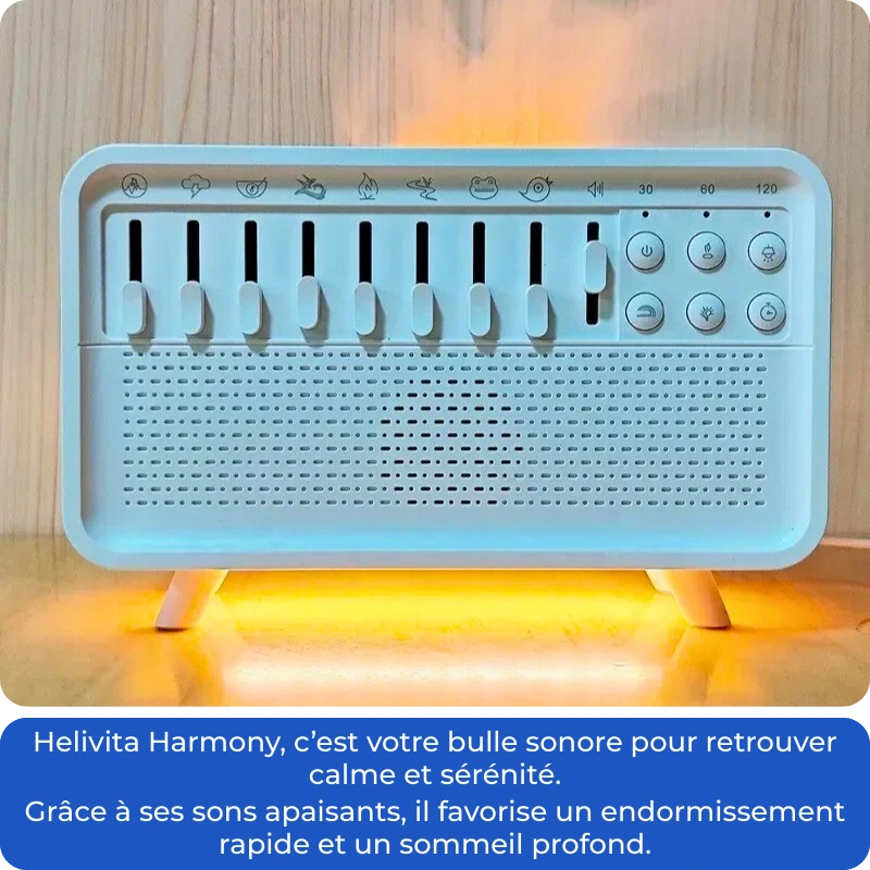 Helivita Harmony – Le Pouvoir Apaisant du Bruit Blanc
