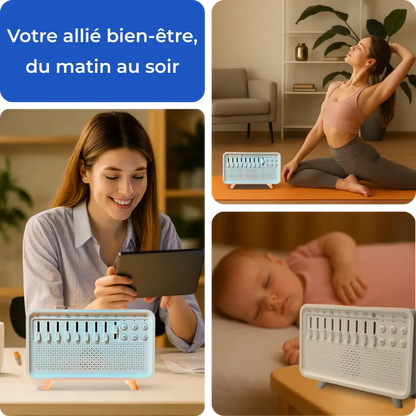 Helivita Harmony – Le Pouvoir Apaisant du Bruit Blanc